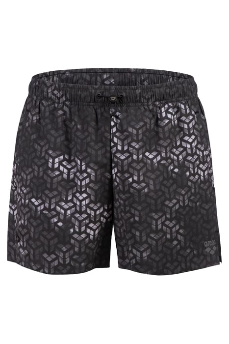 MEN'S ARENA EVO BEACH SHORT AO BLACK MULTI 4