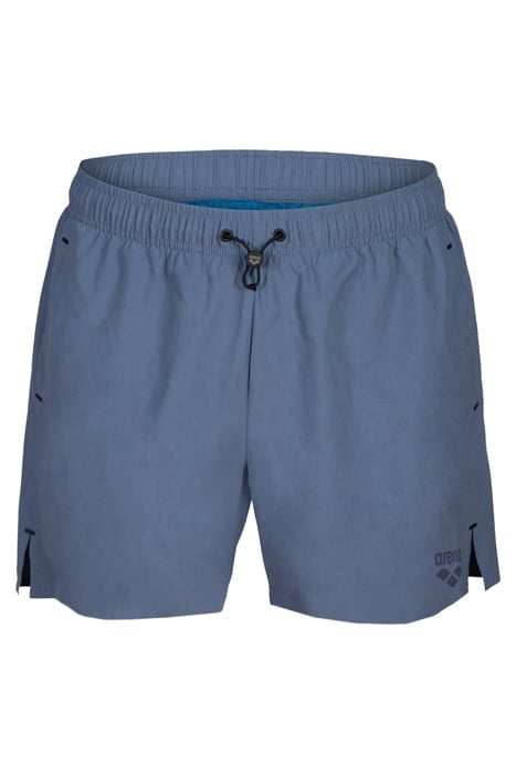 MEN'S ARENA EVO BEACH SHORT SOLID GREY BLUE 4