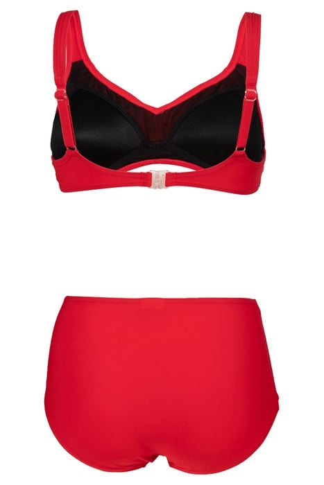 WOMEN'S BODYLIFT SWIMSUIT MANUELA TWO PI RED 2