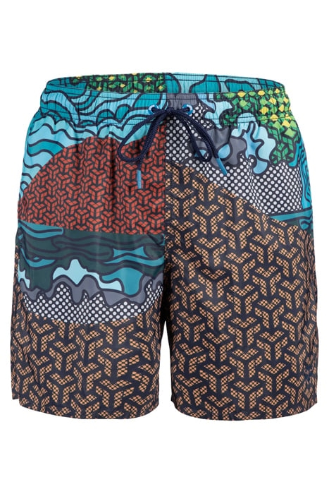 MEN'S BEACH BOXER PLACED SKY&BEACH 4