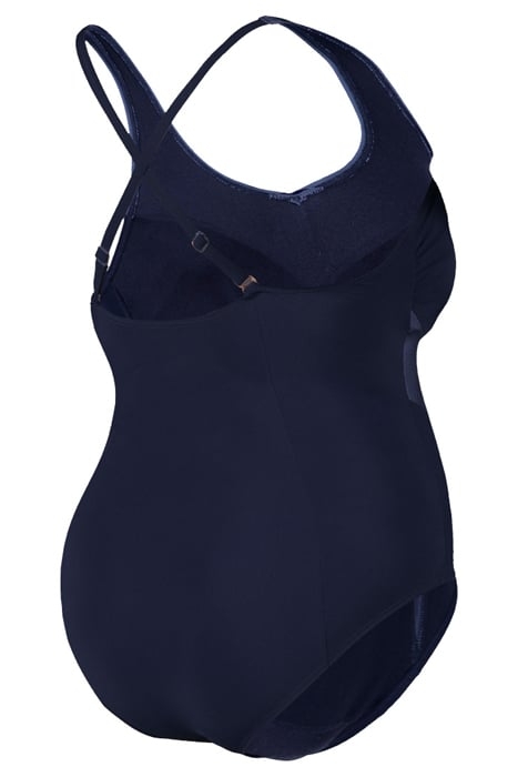 W ISABEL LIGHT CROSS BACK ONE PIECE PLUS NAVY-BRIGHT BLUE 4