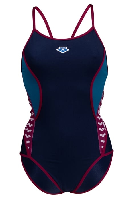 WOMEN'S ARENA ICONS SWIMSUIT SUPER FLY B NAVY-BLUE COSMO-WHI 4