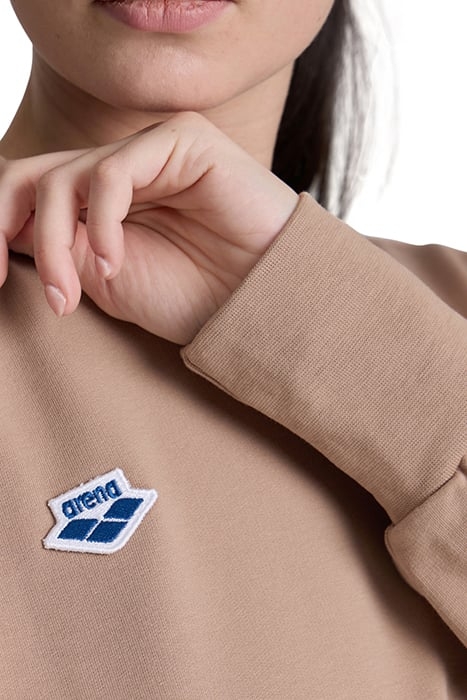 WOMEN'S OVERSIZED CREW NECK CARAMELO 8