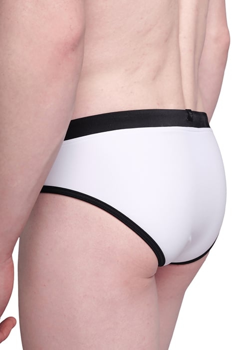 MEN'S ARENA CLASSIC SWIM BRIEF WHITE-BLACK 5