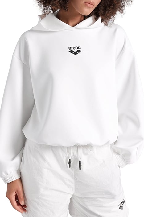 WOMEN'S HOODED SWEAT MPH WHITE 8