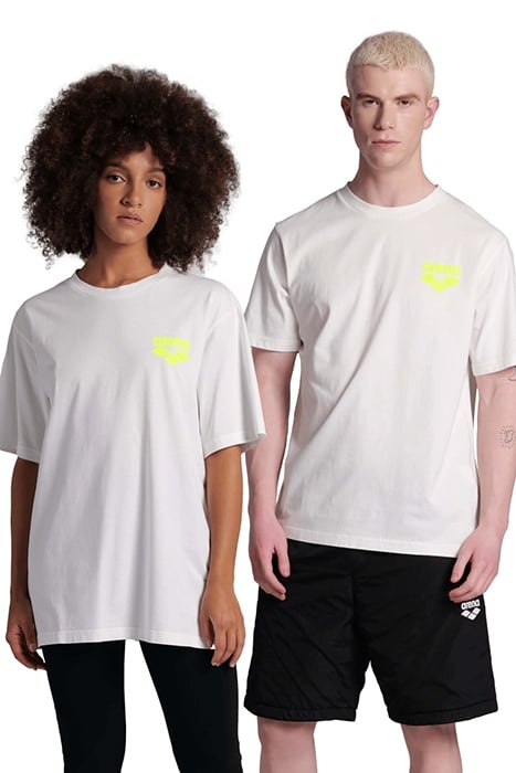 T-SHIRT GRAPHICS MPH WHITE-YELLOW 1