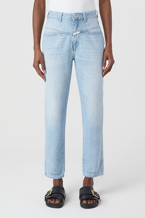 PEDAL PUSHER JEANS LIGHT BLUE 1