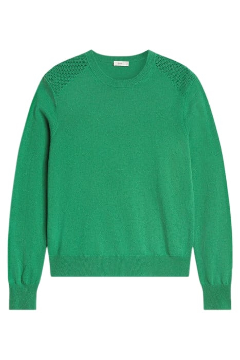 CREW NECK LONG SLEEVE GREEN PATINA 4