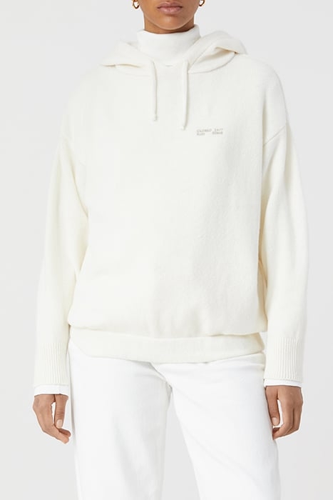 HOODY LONG SLEEVE IVORY 1