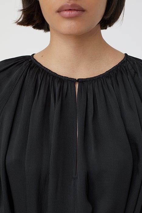 SHORT BELTED DRESS BLACK 5