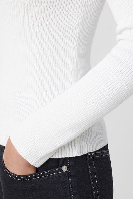 TURTLE NECK LONG SLEEVE IVORY 7