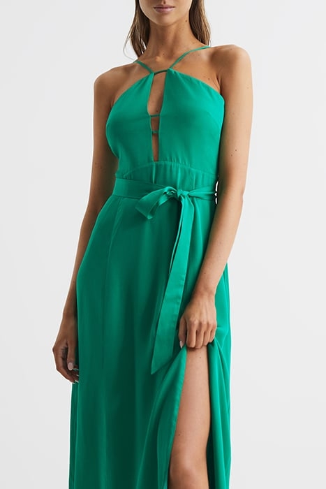 ARIANNA-STRAPPY DRESS GREEN 6