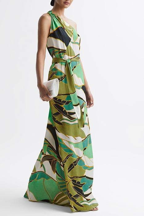 TINA-JUNGLE MAXI DRESS GREEN 5