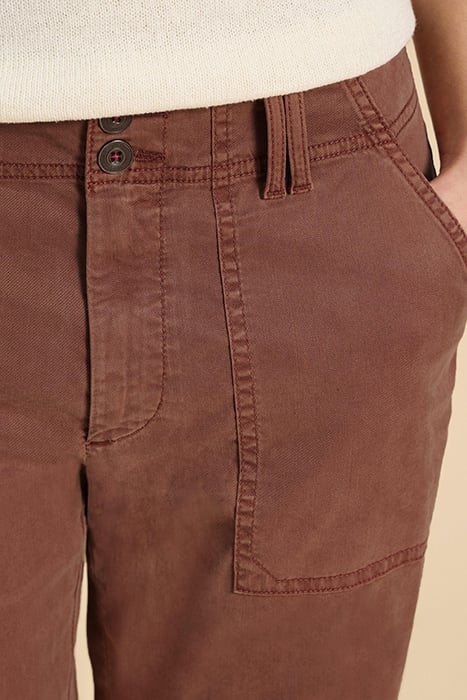 BLAIRE TROUSER DARK TAN 3