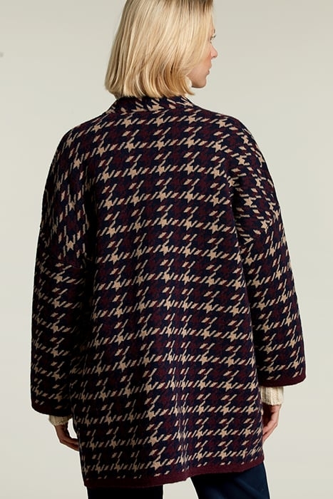 MULTI PIED DE POULE CARDIGAN 2