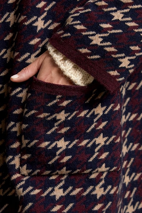 MULTI PIED DE POULE CARDIGAN 5