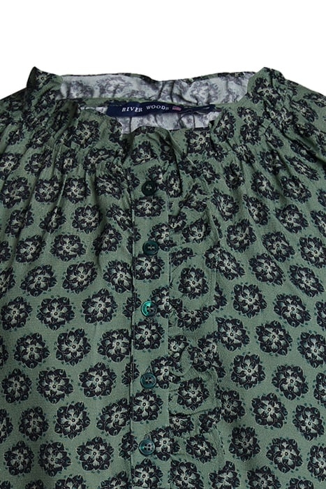 MULTI FANTASY BLOUSE BALLOON SLEEVES 7