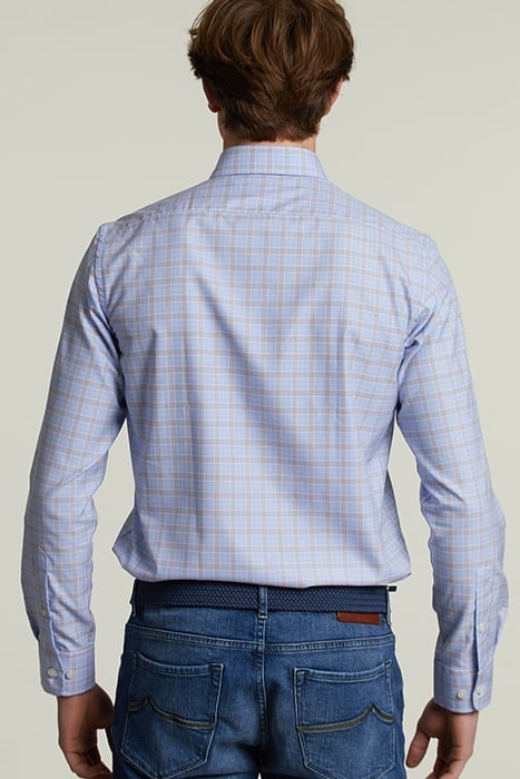 CUSTOM FIT CHECKED SHIRT WITH POCKET MULTI 2