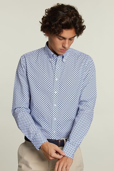 SLIM FIT DOTTED SHIRT MULTI 1