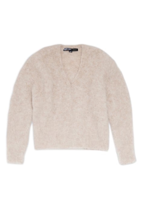 CAMEL MOHAIR BOXY SWEATER 3