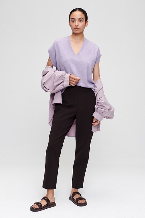 ELVI POPLIN SHIRT AMETHIST 4