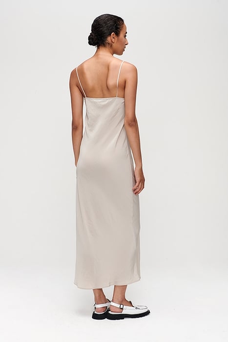 ROME SLIPDRESS CHALK 2