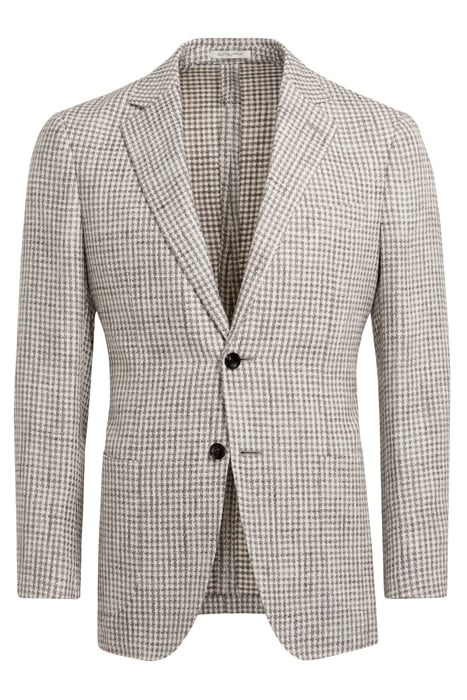 GREY HOUNDSTOOTH TAILORED FIT HAVANA BLAZER 4