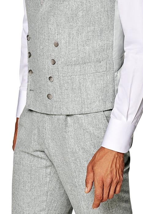 LIGHT GREY WAISTCOAT 6