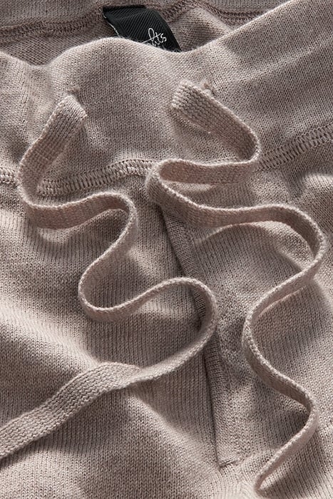 SOTO | KNITTED LOUNGEPANTS SAND MELANGE 2