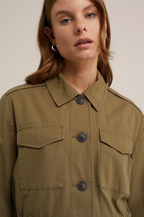 JACKET MIDLONG ARMY GREEN 5
