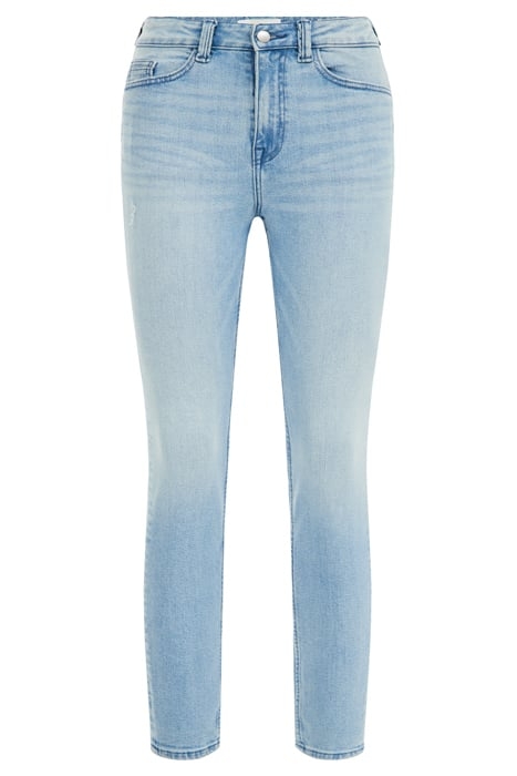 5-POCKET HIGH WAIST LIGHT BLUE 4