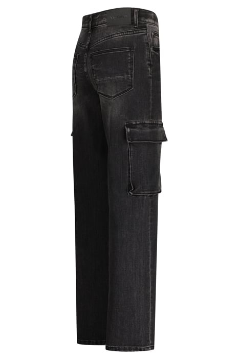 COCO CARGO BLACK DENIM 3