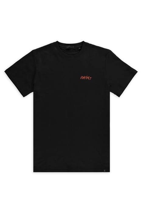 GRAFFITY TEDDY TEE BLACK 1