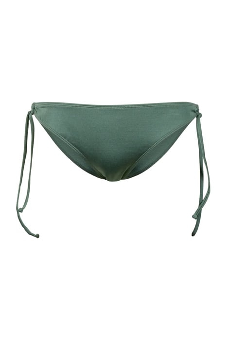 LACE UP BIKINI BOTTOMS GREEN 1