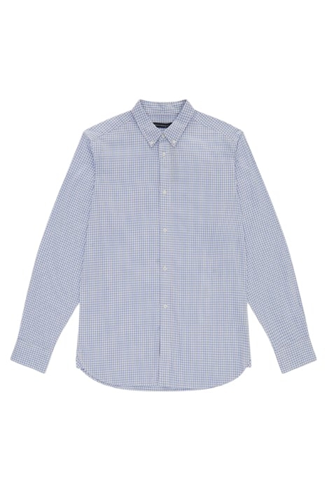 CHECKED AND STRIPE POCKET LS BLUE 3