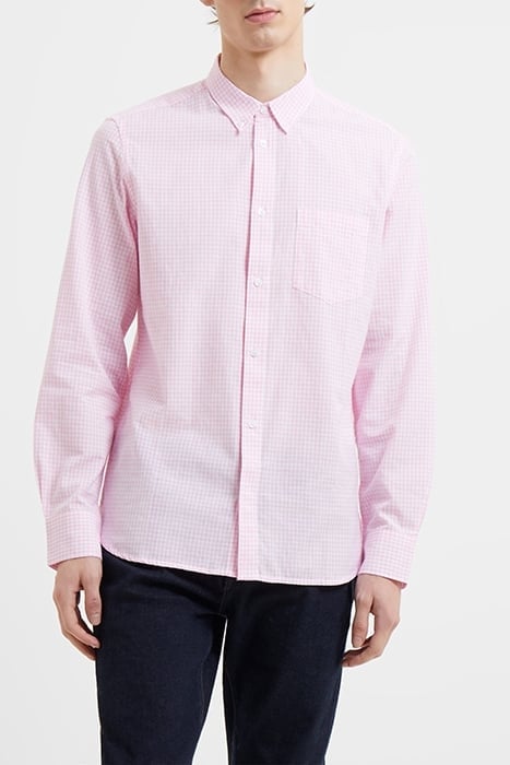 CHECKED AND STRIPE POCKET LS RED 1