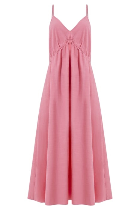 ALANIA LYOCELL BLEND SUN DRESS RED 4