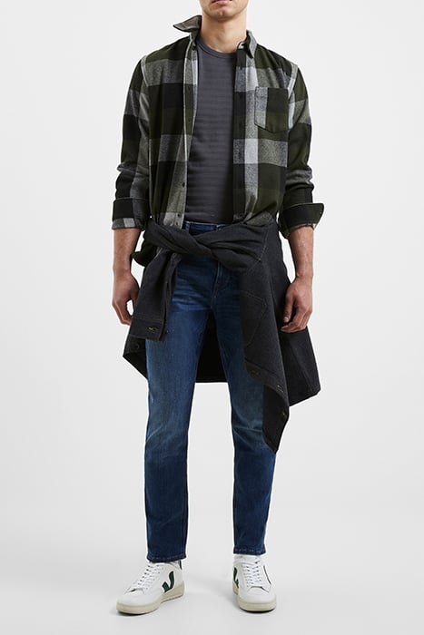 TEXTURE JERSEY T SHIRT BLACK 4