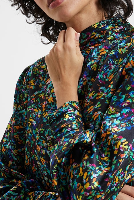 AMBER ADORA SATIN TOP BLACK 4