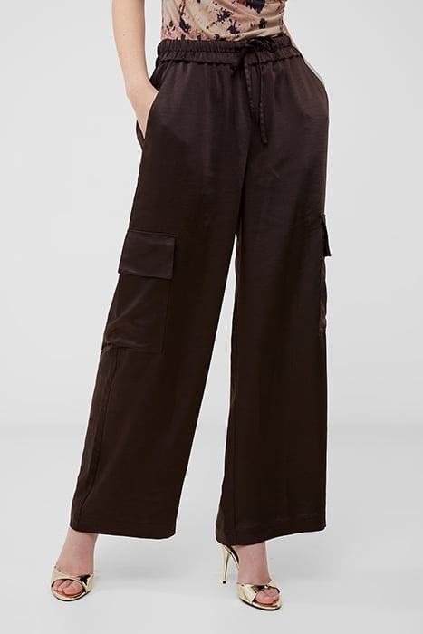 CHLOETTA CARGO TROUSER BROWN 1