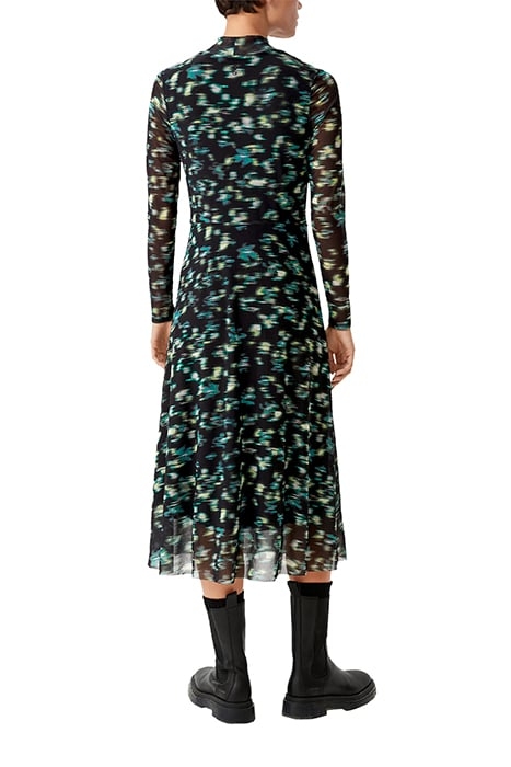 COMMA DRESSES GREY/BLACK 2