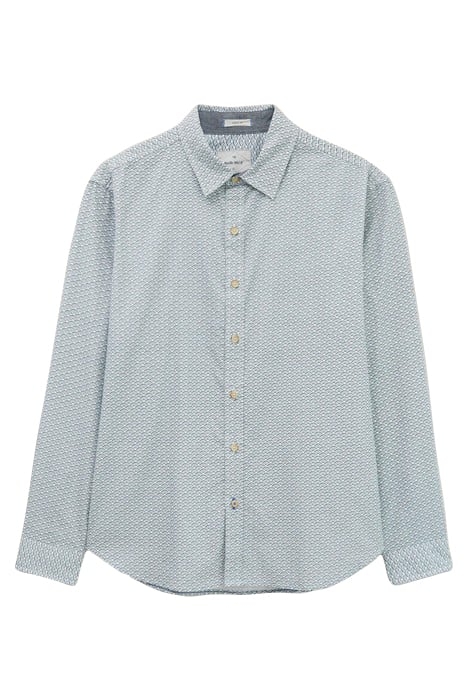 FAN GEOMETRIC PRINTED SHIRT LIGHT NATURAL 3