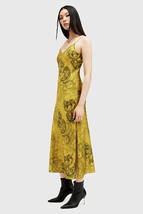 TIANA DRESS HELENA GOLD YELLOW 4