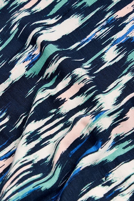 JADA ECO VERO MAXI SKIRT NAVY PRINTED 3