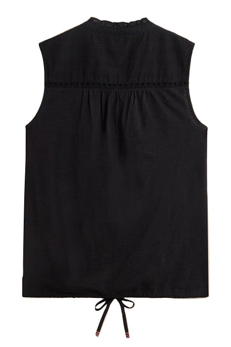 ARABELLA SLEEVELE SHIRT PURE BLACK 2