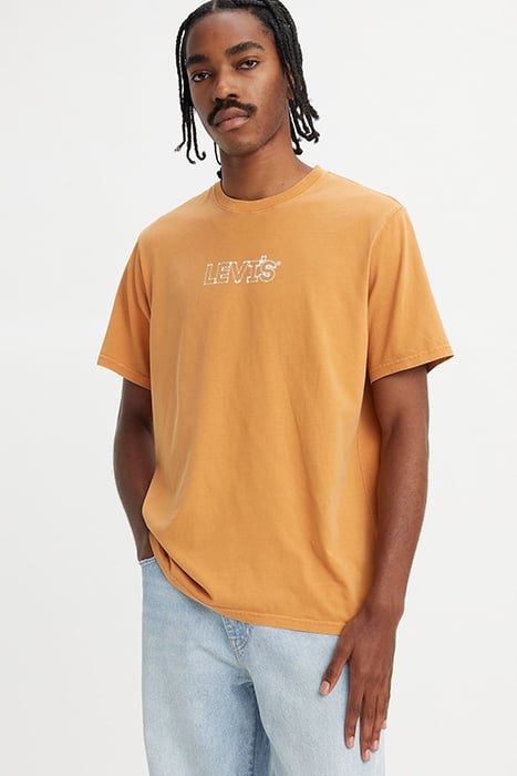 SS PRINTED T-SHIRT ORANGE 4