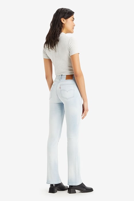 725 FLARED JEANS WHITE 3