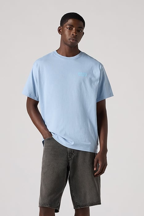 LSEVINTAGE PRINTED T-SHIRT BLUE 3