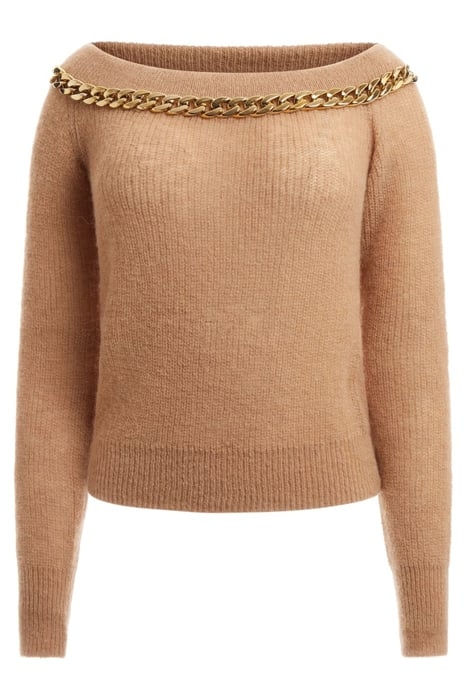 NUVOLA CHAIN OFF SH NUDE SAND 4