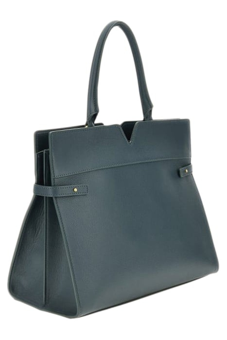 MEDIUM SATCHEL MAGNE GREEN HANDBAG TOPAZ 4